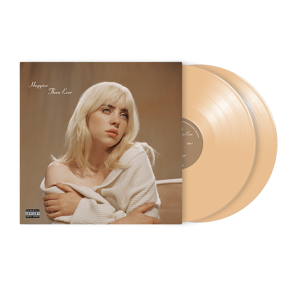 'Happier Than Ever' Exclusive Golden Yellow Vinyl