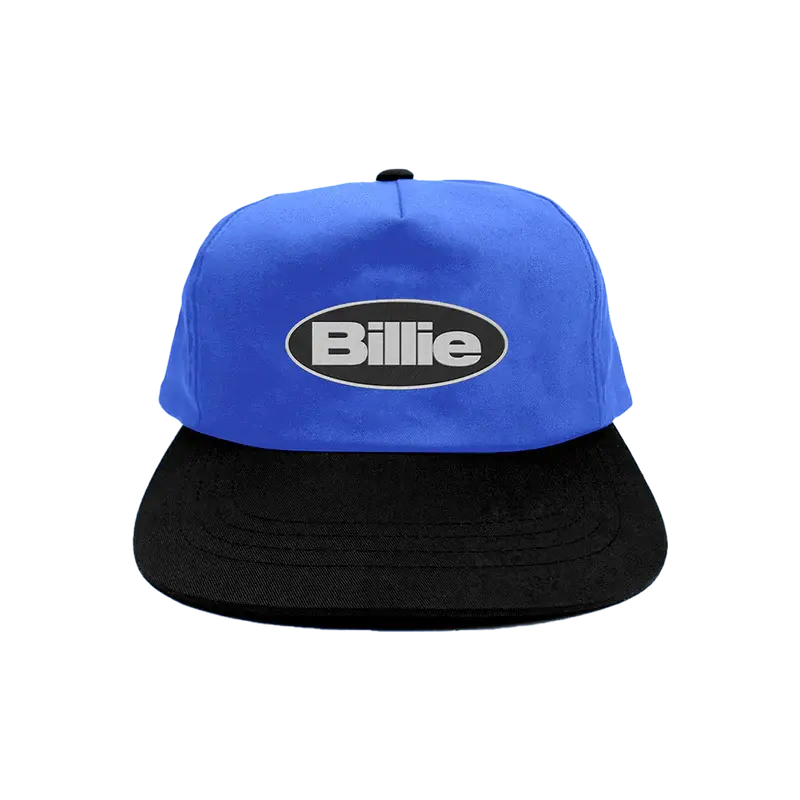 BILLIE TWO TONE FLAT BRIM HAT Billie Eilish Merch