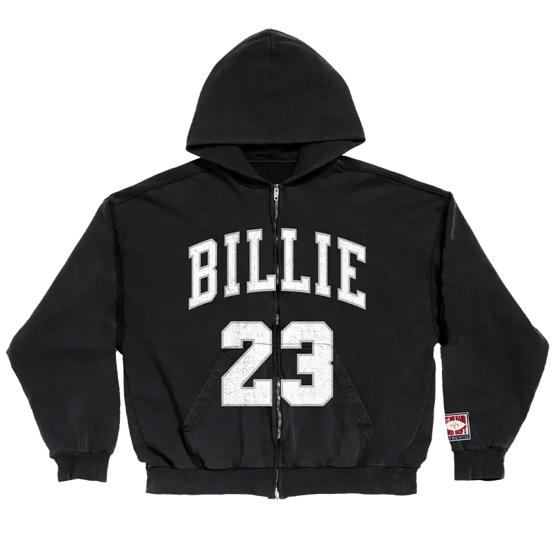 Billie 23 Zip Hoodie Billie Eilish Merch