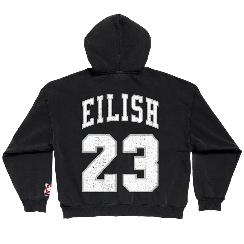 Billie 23 Zip Hoodie Billie Eilish Merch