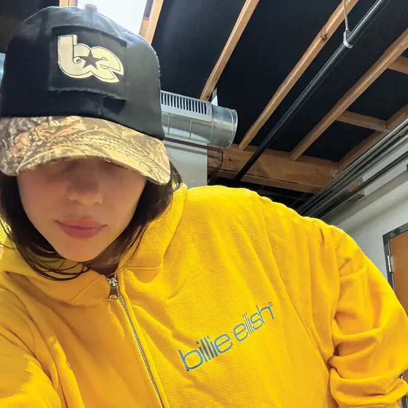 Billie Camo Bill Hat Billie Eilish Merch