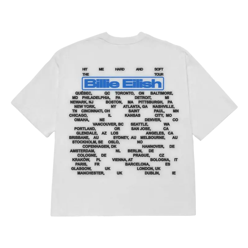 Billie Photo Tour Tee Billie Eilish Merch