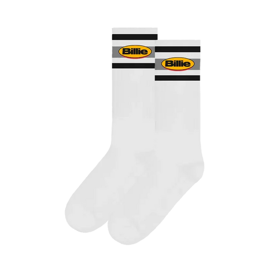 Billie Retro Stripe Socks Billie Eilish Merch