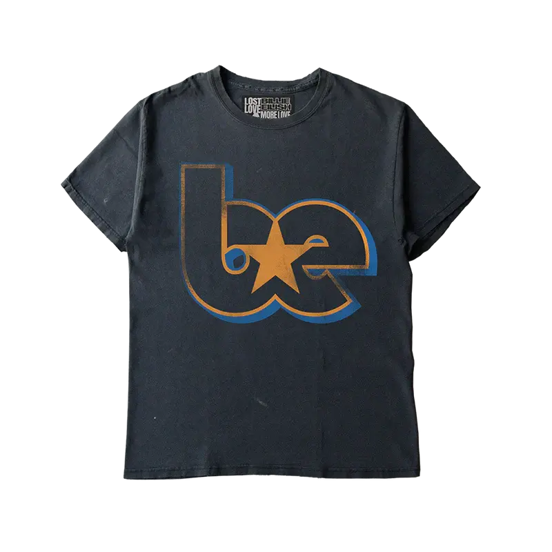 Billie x Lost Love Black Logo Tee Billie Eilish Merch