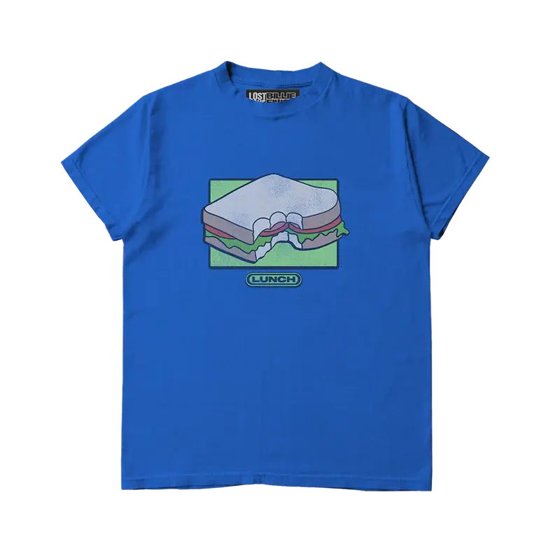 Billie x Lost Love Blue Lunch Tee Billie Eilish Merch