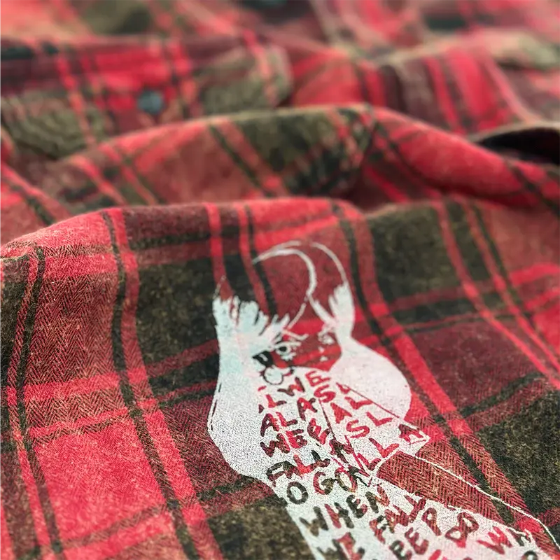 Billie x Lost Love Flannel Billie Eilish Merch