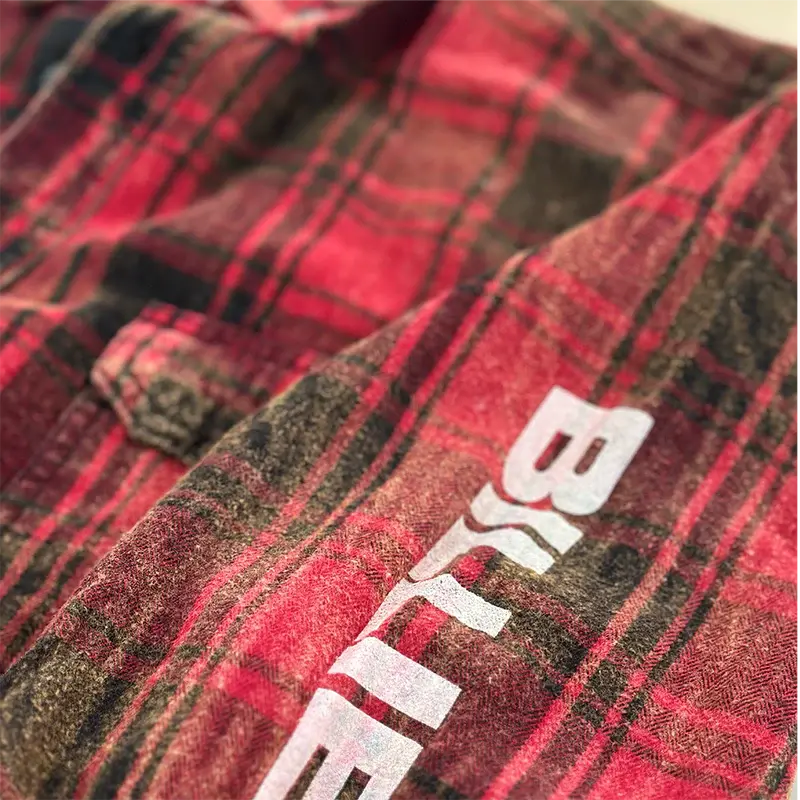 Billie x Lost Love Flannel Billie Eilish Merch