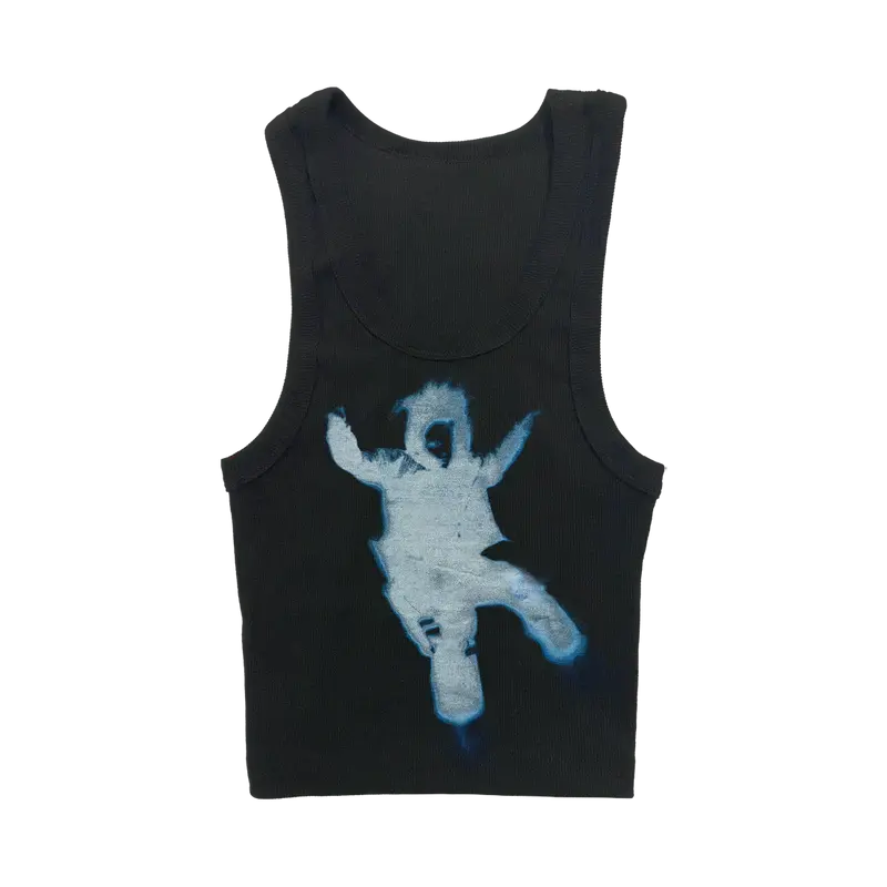 Falling Ribbed Crop Tank Billie Eilish Merch