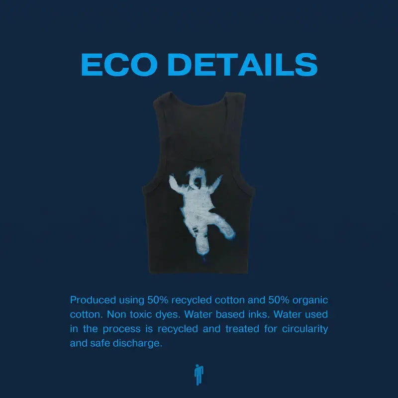 Falling Ribbed Crop Tank Billie Eilish Merch