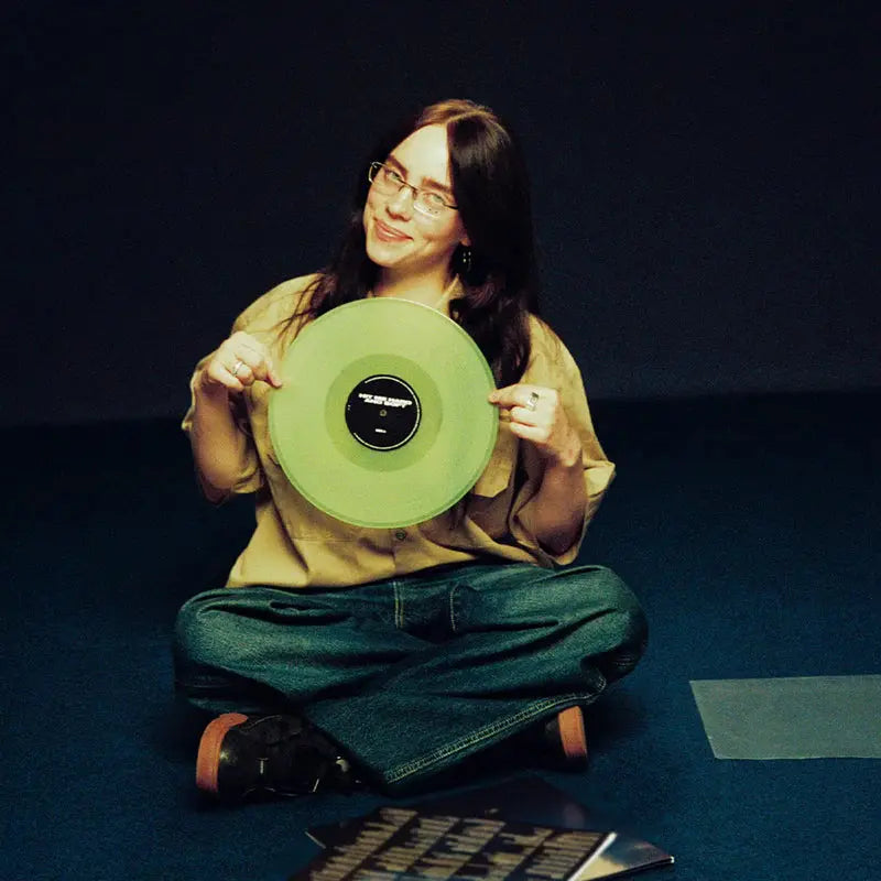 HIT ME HARD AND SOFT Exclusive Coke Bottle Clear Vinyl Billie Eilish Merch