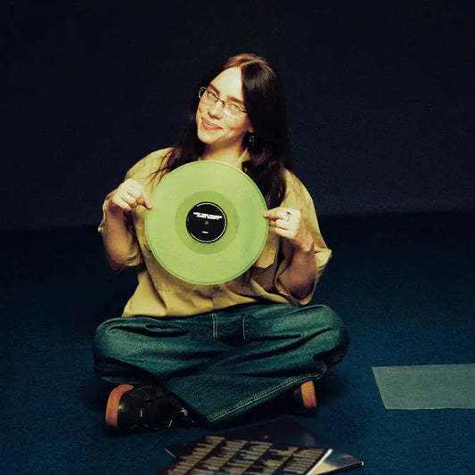 HIT ME HARD AND SOFT Exclusive Coke Bottle Clear Vinyl Billie Eilish Merch