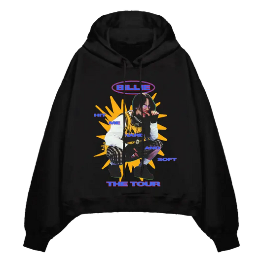 HIT ME HARD AND SOFT WORLD TOUR Pullover Hoodie Billie Eilish Merch