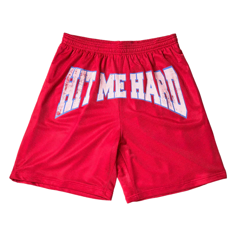 Hit Me Hard Mesh Shorts Billie Eilish Merch