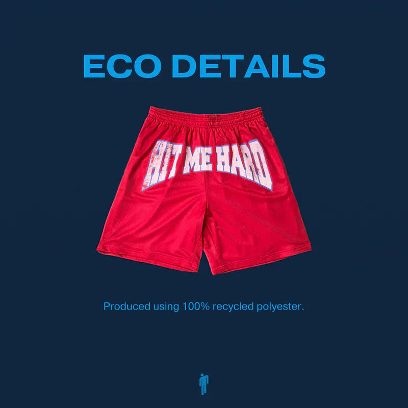 Hit Me Hard Mesh Shorts Billie Eilish Merch