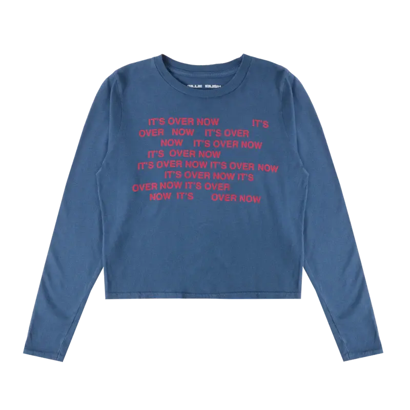 It’s Over Now Baby Crop Longsleeve Billie Eilish Merch