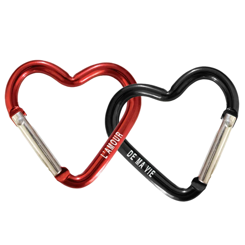 L'Amour Carabiner Clip Set Billie Eilish Merch