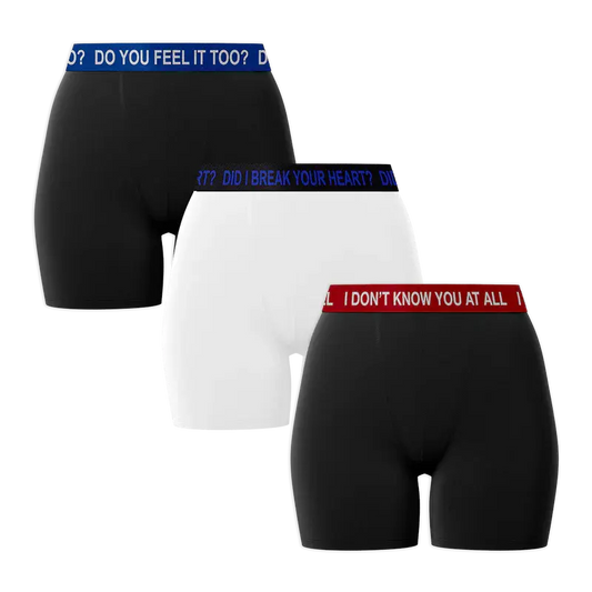 Lyric Boxer Brief Set of 3 Billie Eilish Merch