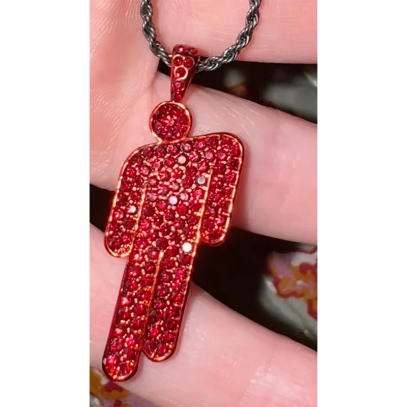 Red Blohsh Necklace Billie Eilish Merch