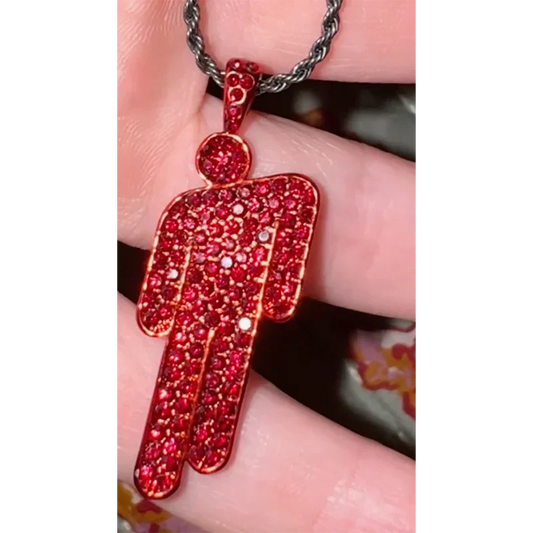 Red Blohsh Necklace Billie Eilish Merch