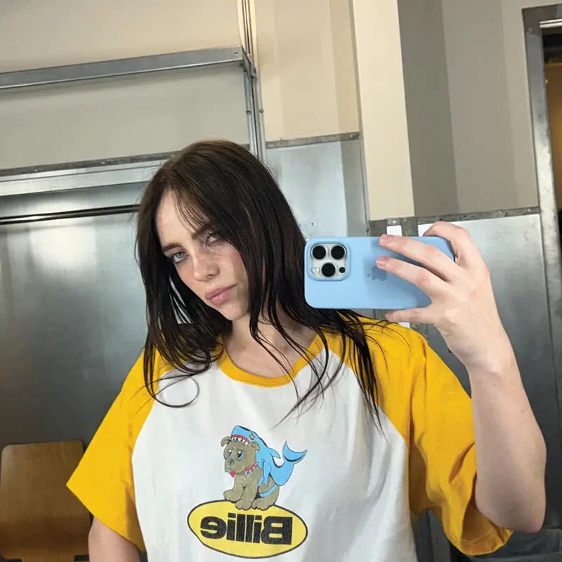 Shark Raglan Tee Billie Eilish Merch