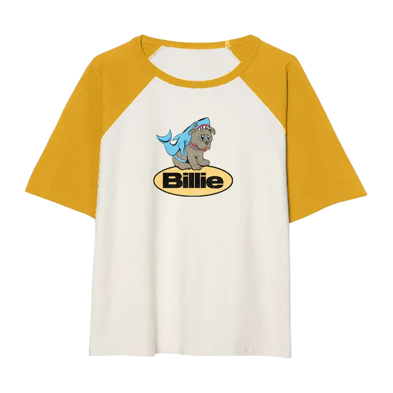 Shark Raglan Tee Billie Eilish Merch