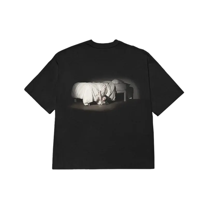 WHEN WE ALL FALL ASLEEP, WHERE DO WE GO? Anniversary Tee in Black Billie Eilish Merch
