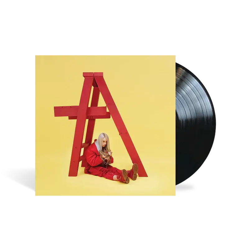 'dont smile at me' black LP Billie Eilish Merch